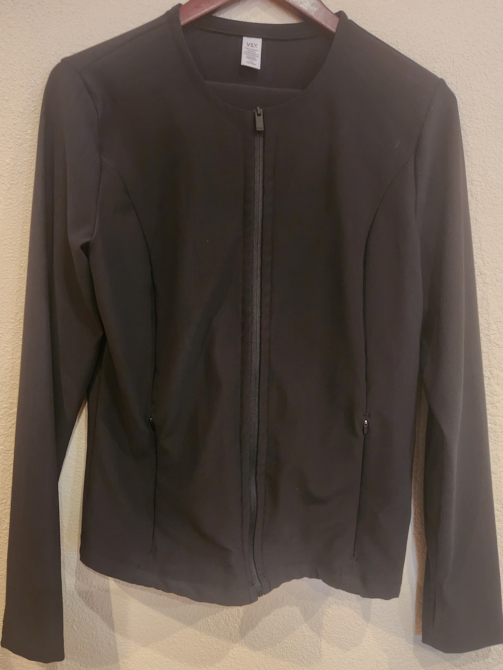 VSX Black Zip-Front Women's Jacket And Pant Set